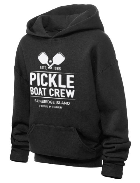 Boat Crew Pickleball Youth Hooded Sweatshirt | Swagsta