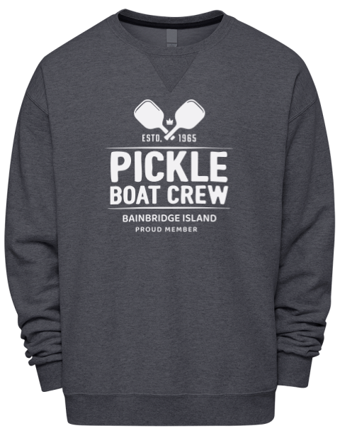 Boat Crew Pickleball Premium Unisex Crewneck Sweatshirt | Swagsta
