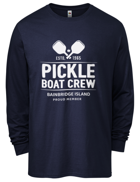 Boat Crew Pickleball Men's Long-Sleeve T-Shirt | Swagsta