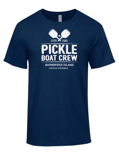 Boat Crew Pickleball Premium Ring-Spun Cotton Unisex T-Shirt | Swagsta