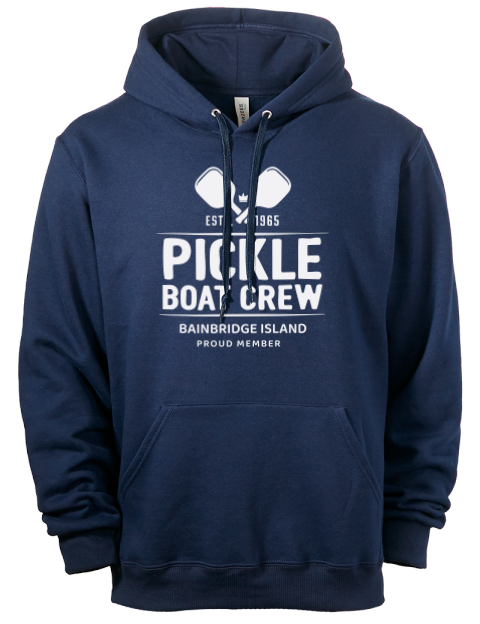 Boat Crew Pickleball Eco Premium Unisex Hooded Sweatshirt | Swagsta