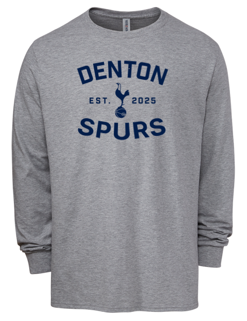 Fan Wear Denton Spurs Men's Premium Blend Long Sleeve-T-Shirt | Swagsta