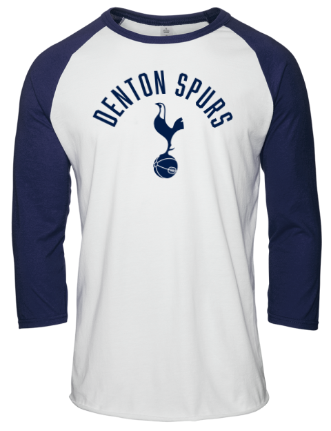 Classic Denton Spurs Unisex Premium Three-Quarter Raglan T-Shirt | Swagsta