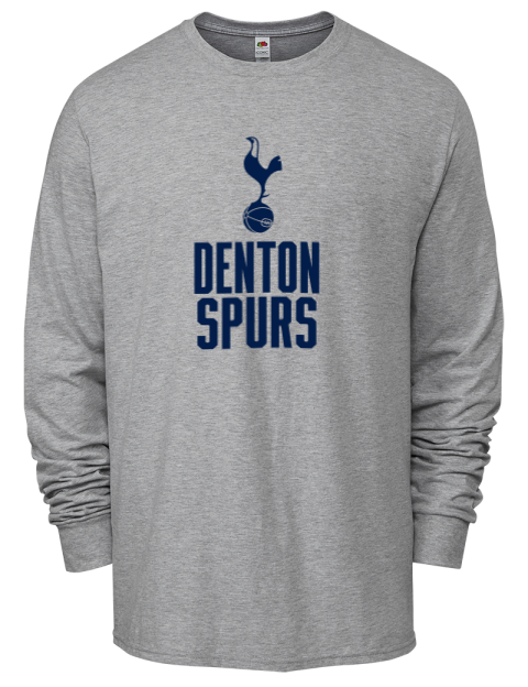 Stacked Denton Spurs Men's Long-Sleeve T-Shirt | Swagsta