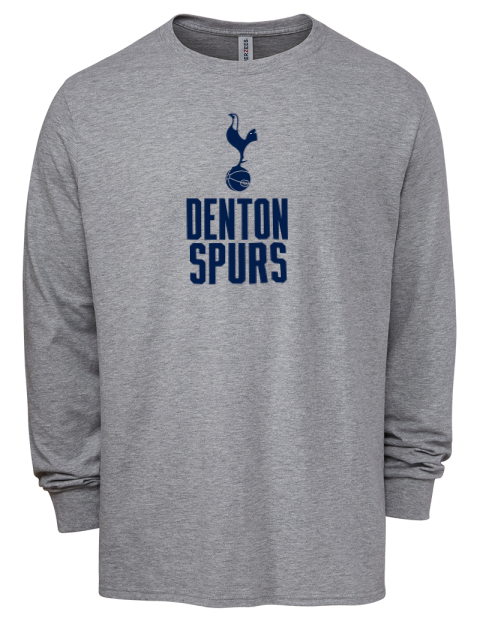 Stacked Denton Spurs Men's Premium Blend Long Sleeve-T-Shirt | Swagsta