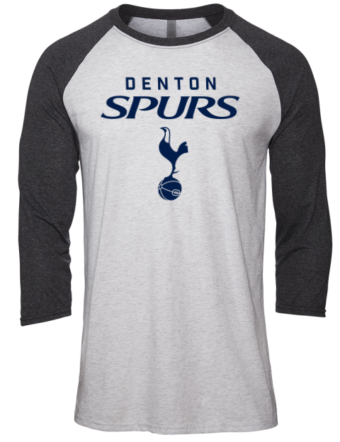Classic Edition Denton Spurs Unisex Premium Three-Quarter Raglan T-Shirt | Swagsta