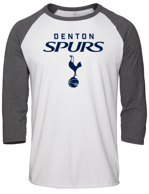 Classic Edition Denton Spurs Unisex Premium Three-Quarter Raglan T-Shirt | Swagsta