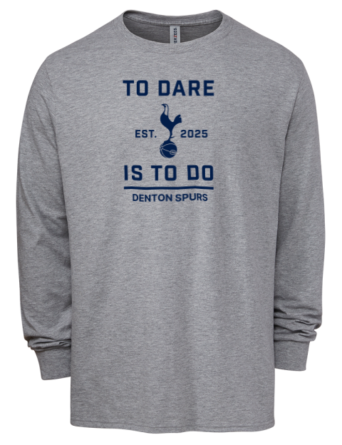 To Dare Denton Spurs Men's Premium Blend Long Sleeve-T-Shirt | Swagsta