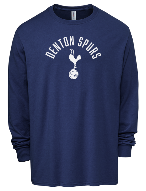 Arched Denton Spurs Men's Premium Blend Long Sleeve-T-Shirt | Swagsta