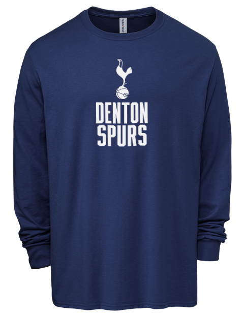 Full Stack Denton Spurs Men's Premium Blend Long Sleeve-T-Shirt | Swagsta