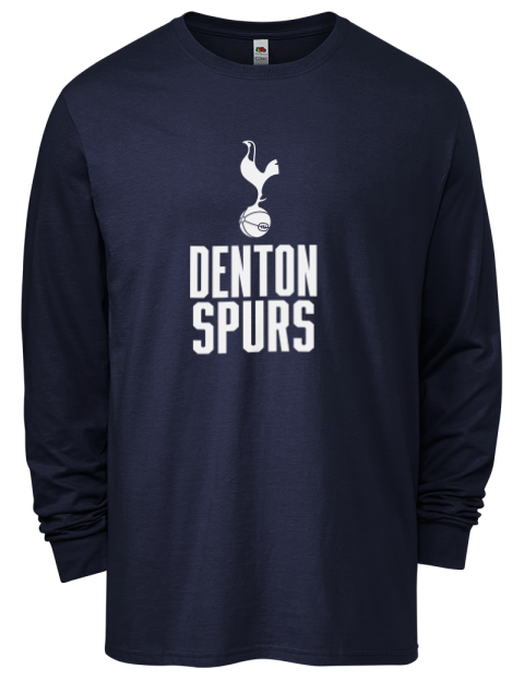 Full Stack Denton Spurs Men's Long-Sleeve T-Shirt | Swagsta