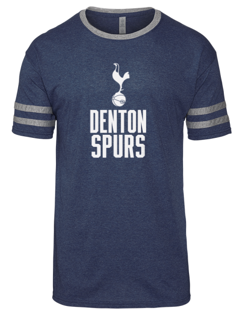 Full Stack Denton Spurs Men's Tri-Blend T-Shirt | Swagsta