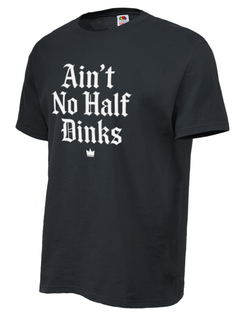 No Half Dinks Pickleball Unisex T-Shirt | Swagsta