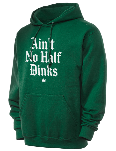 No Half Dinks Pickleball Unisex Hooded Sweatshirt | Swagsta