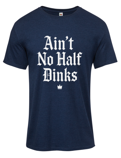 No Half Dinks Pickleball Iconic Men's T-Shirt | Swagsta