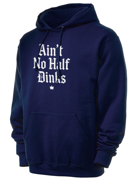 No Half Dinks Pickleball Unisex Hooded Sweatshirt | Swagsta