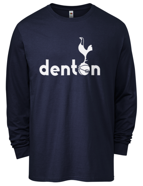 Local Club Denton Spurs Custom Men's Long-Sleeve T-Shirt | Swagsta