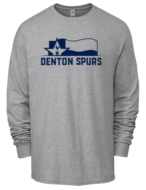 Local Club Denton Spurs Custom Men's Long-Sleeve T-Shirt | Swagsta
