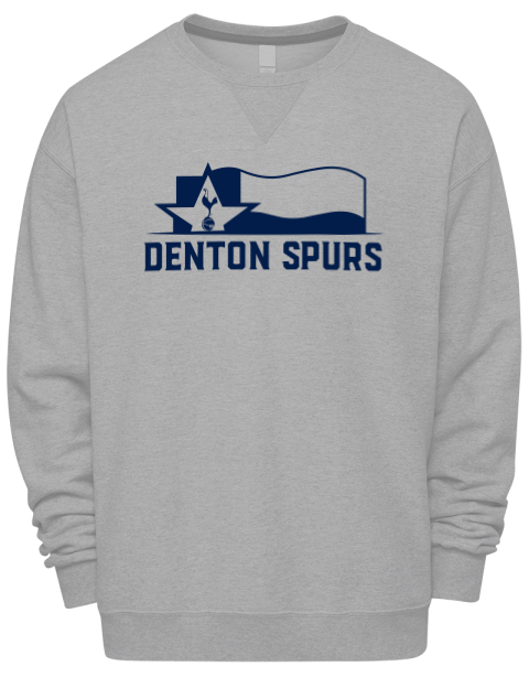 Local Club Denton Spurs Custom Premium Unisex Crewneck Sweatshirt | Swagsta