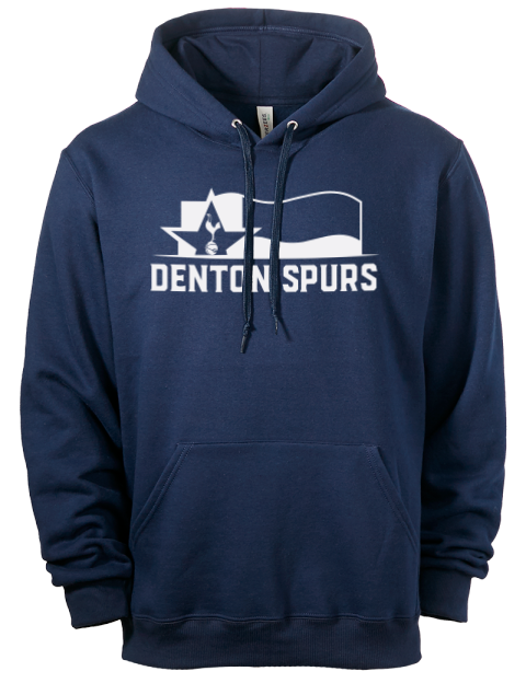 Local Club Denton Spurs Custom Eco Premium Unisex Hooded Sweatshirt | Swagsta