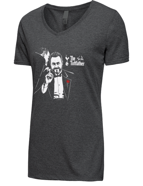Local Club Denton Spurs Custom Premium Ladies V-Neck T-Shirt | Swagsta