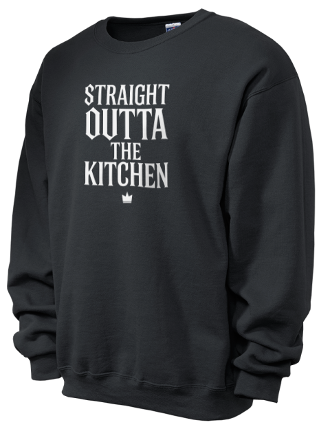 Straight Outta The Kitchen Pickleball Unisex Crewneck Sweatshirt | Swagsta