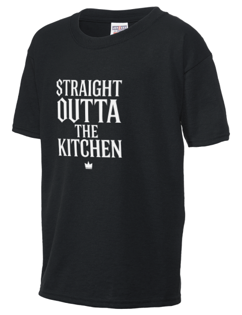 Straight Outta The Kitchen Pickleball Youth T-Shirt | Swagsta