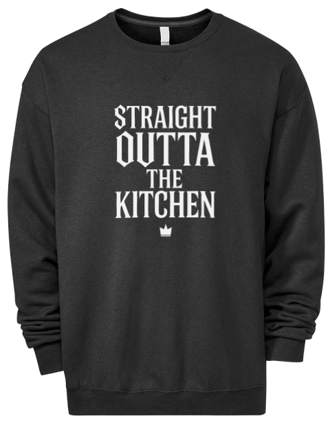 Straight Outta The Kitchen Pickleball Premium Unisex Crewneck Sweatshirt | Swagsta
