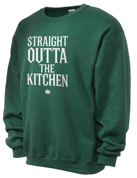 Straight Outta The Kitchen Pickleball Unisex Crewneck Sweatshirt | Swagsta
