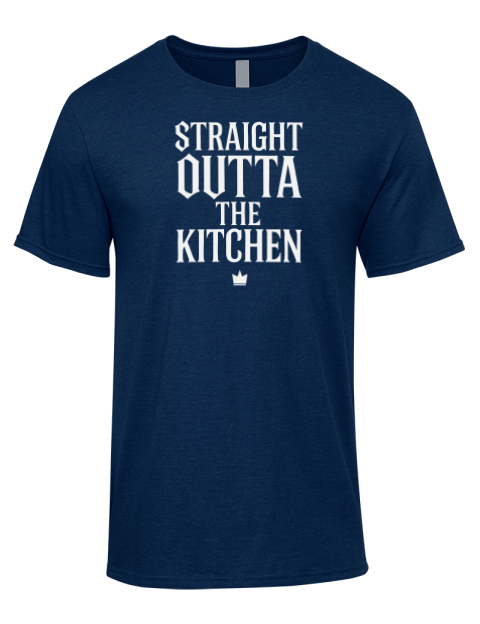 Straight Outta The Kitchen Pickleball Premium Ring-Spun Cotton Unisex T-Shirt | Swagsta