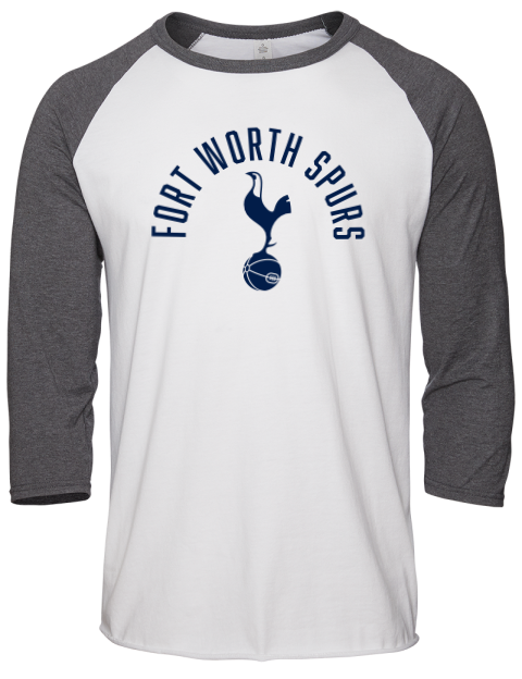 Classic Fort Worth Spurs Unisex Premium Three-Quarter Raglan T-Shirt | Swagsta