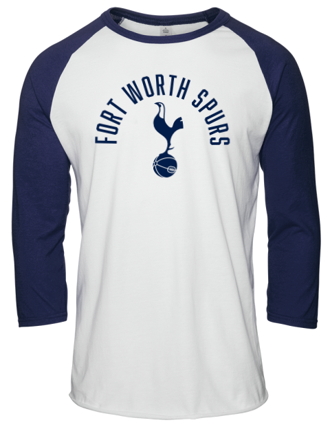 Classic Fort Worth Spurs Unisex Premium Three-Quarter Raglan T-Shirt | Swagsta