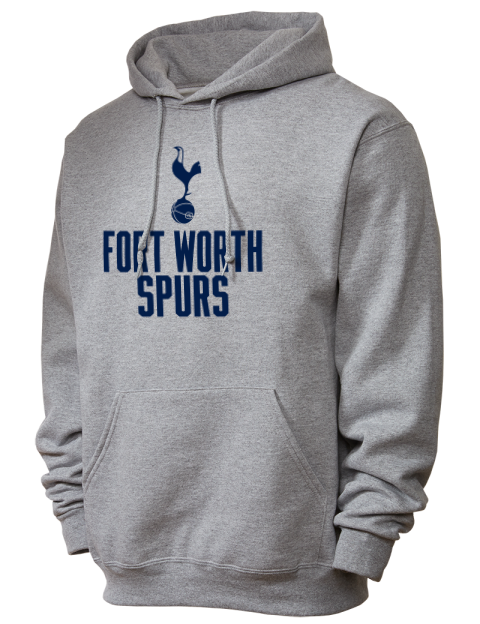 Stacked Fort Worth Spurs Unisex Hooded Sweatshirt | Swagsta