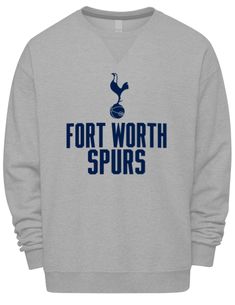 Stacked Fort Worth Spurs Premium Unisex Crewneck Sweatshirt | Swagsta