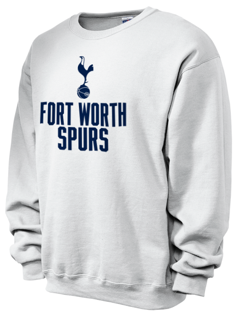 Stacked Fort Worth Spurs Unisex Crewneck Sweatshirt | Swagsta