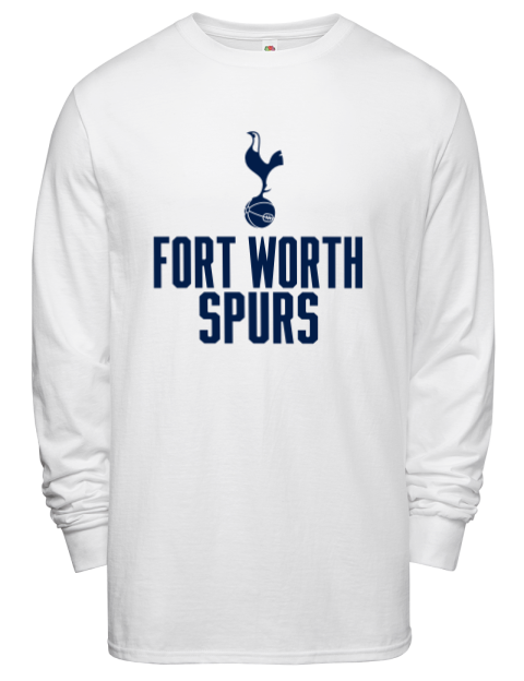 Stacked Fort Worth Spurs Men's Long-Sleeve T-Shirt | Swagsta