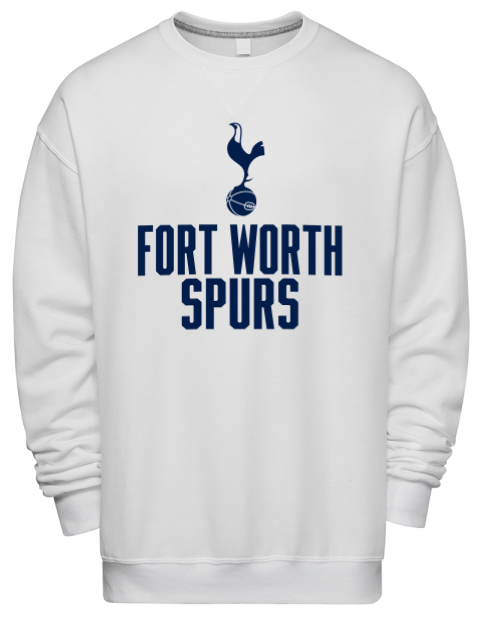 Stacked Fort Worth Spurs Premium Unisex Crewneck Sweatshirt | Swagsta