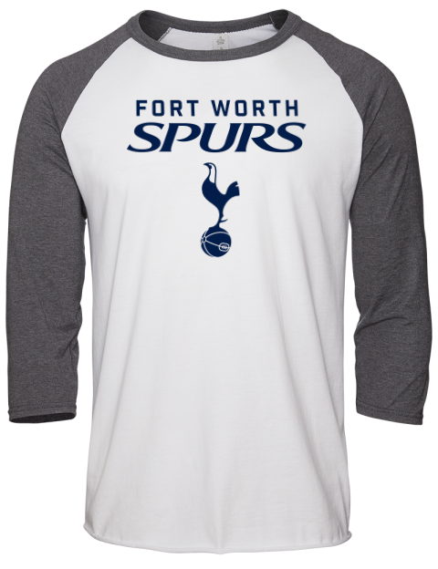 Classic Edition Fort Worth Spurs Unisex Premium Three-Quarter Raglan T-Shirt | Swagsta
