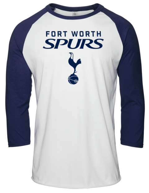 Classic Edition Fort Worth Spurs Unisex Premium Three-Quarter Raglan T-Shirt | Swagsta