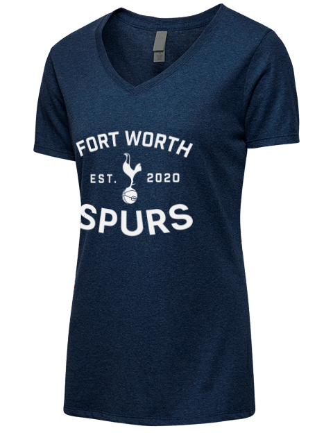 COYS Fort Worth Spurs Premium Ladies V-Neck T-Shirt | Swagsta