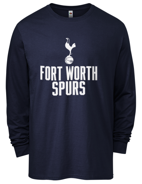 Full Stack Fort Worth Spurs Men's Long-Sleeve T-Shirt | Swagsta