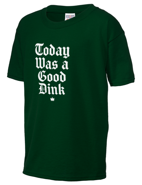 Today Was A Good Day Pickleball Youth T-Shirt | Swagsta