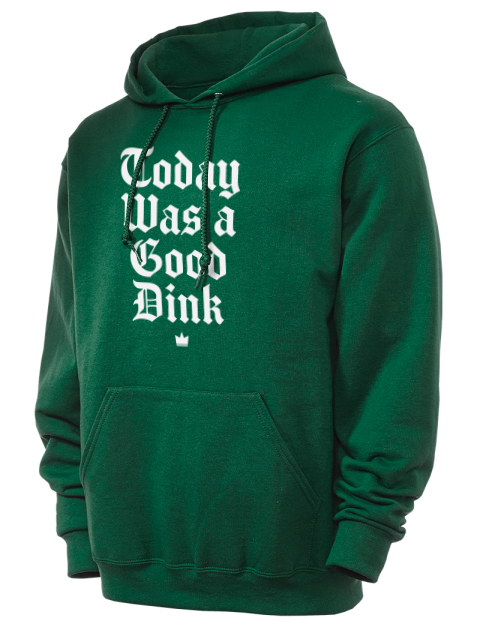 Today Was A Good Day Pickleball Unisex Hooded Sweatshirt | Swagsta