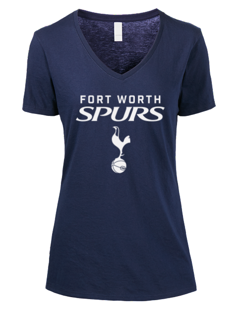 Special Edition Fort Worth Spurs Premium Ladies V-Neck T-Shirt | Swagsta