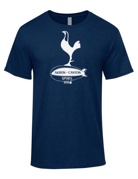 Local Club Dark Akron Canton Spurs Custom Premium Ring-Spun Cotton Unisex T-Shirt | Swagsta