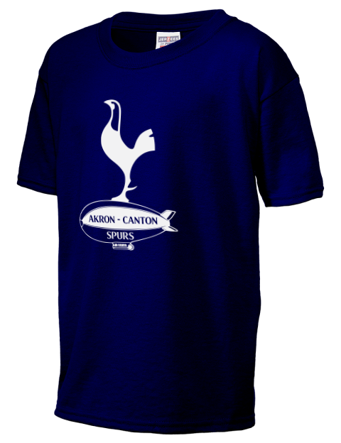 Local Club Dark Akron Canton Spurs Custom Youth T-Shirt | Swagsta