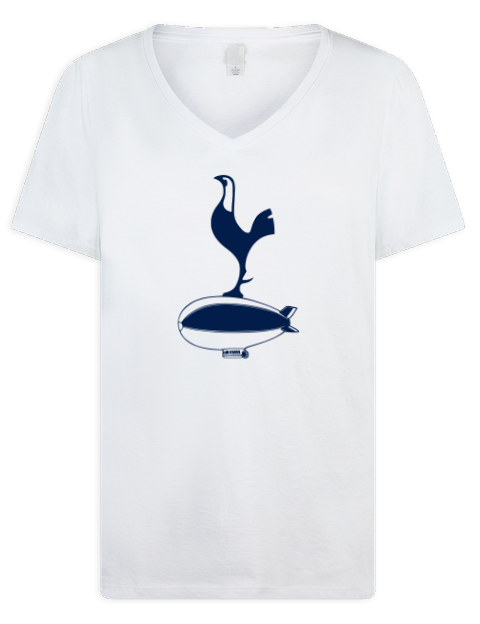 Club Akron Canton Spurs Custom Premium Ladies V-Neck T-Shirt | Swagsta