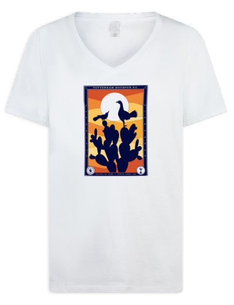 Local Club Austin Spurs Custom Premium Ladies V-Neck T-Shirt | Swagsta