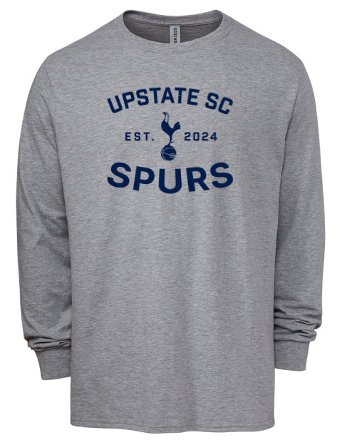 Fan Wear Upstate SC Spurs Men's Premium Blend Long Sleeve-T-Shirt | Swagsta