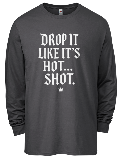 Drop It Like Its Hot Pickleball Men's Long-Sleeve T-Shirt | Swagsta